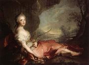 Jean Marc Nattier, Marie Adelaide of France Represented as Diana